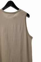画像をギャラリービューアに読み込む, A.F ARTEFACT LOOSEY LONG TANK TOP (BEIGE)