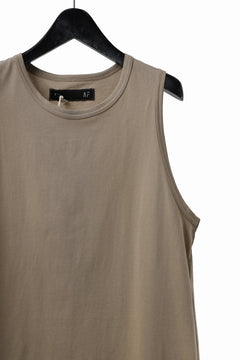 画像をギャラリービューアに読み込む, A.F ARTEFACT LOOSEY LONG TANK TOP (BEIGE)