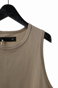 画像をギャラリービューアに読み込む, A.F ARTEFACT LOOSEY LONG TANK TOP (BEIGE)