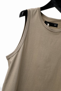 画像をギャラリービューアに読み込む, A.F ARTEFACT LOOSEY LONG TANKTOP (BEIGE)