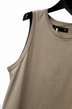 画像をギャラリービューアに読み込む, A.F ARTEFACT LOOSEY LONG TANK TOP (BEIGE)