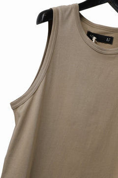 画像をギャラリービューアに読み込む, A.F ARTEFACT LOOSEY LONG TANK TOP (BEIGE)