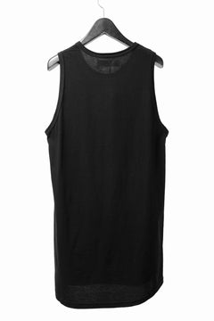 画像をギャラリービューアに読み込む, A.F ARTEFACT LOOSEY LONG TANKTOP (BLACK)