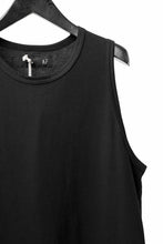 画像をギャラリービューアに読み込む, A.F ARTEFACT LOOSEY LONG TANK TOP (BLACK)