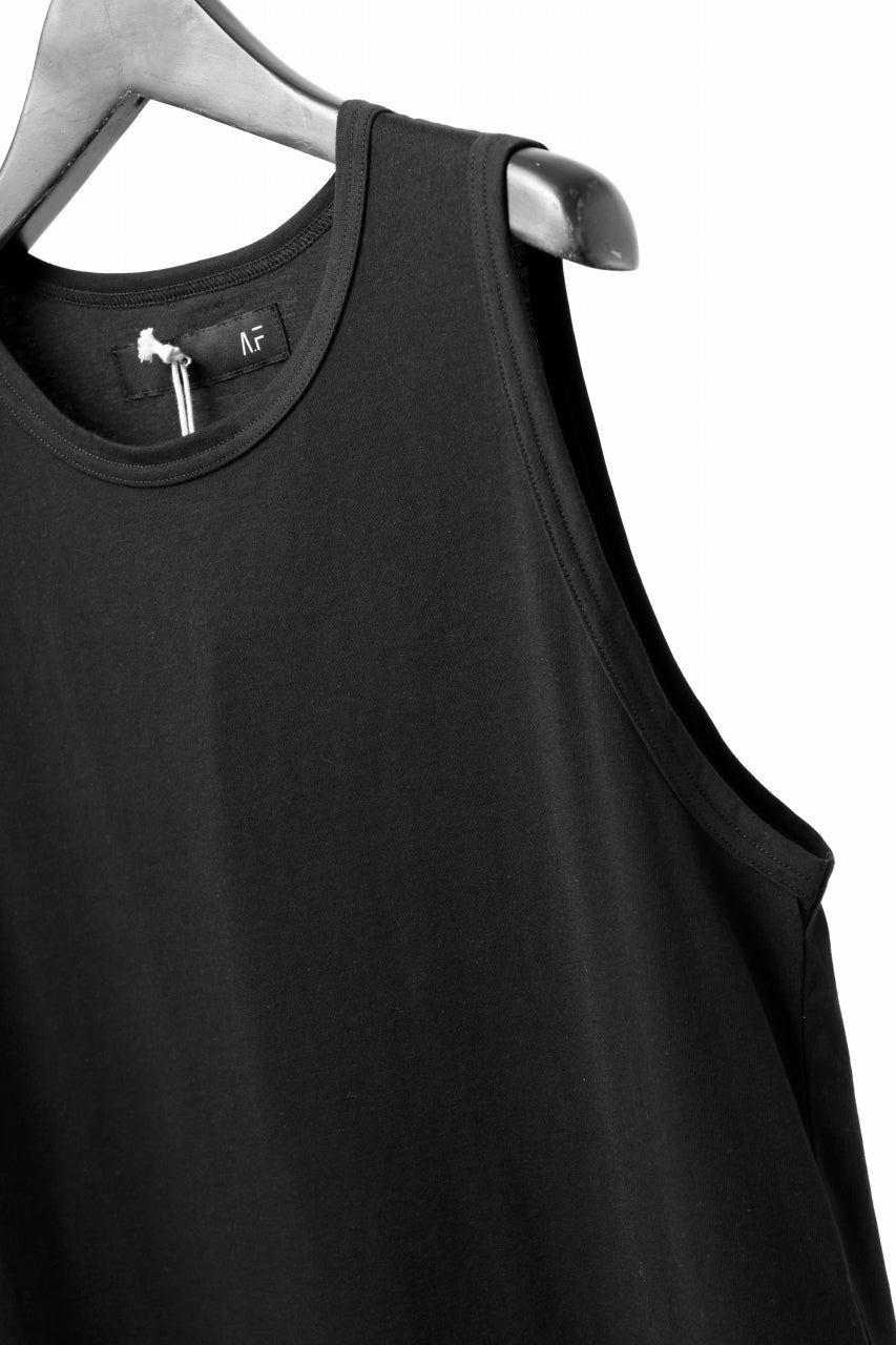 画像をギャラリービューアに読み込む, A.F ARTEFACT LOOSEY LONG TANKTOP (BLACK)