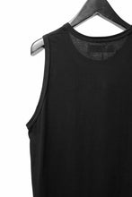 画像をギャラリービューアに読み込む, A.F ARTEFACT LOOSEY LONG TANKTOP (BLACK)
