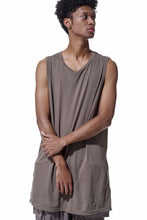 画像をギャラリービューアに読み込む, A.F ARTEFACT LOOSEY LONG TANKTOP (G.BROWN)