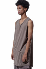 画像をギャラリービューアに読み込む, A.F ARTEFACT LOOSEY LONG TANKTOP (G.BROWN)