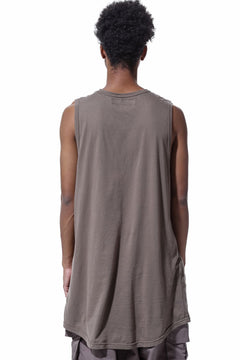 画像をギャラリービューアに読み込む, A.F ARTEFACT LOOSEY LONG TANKTOP (G.BROWN)