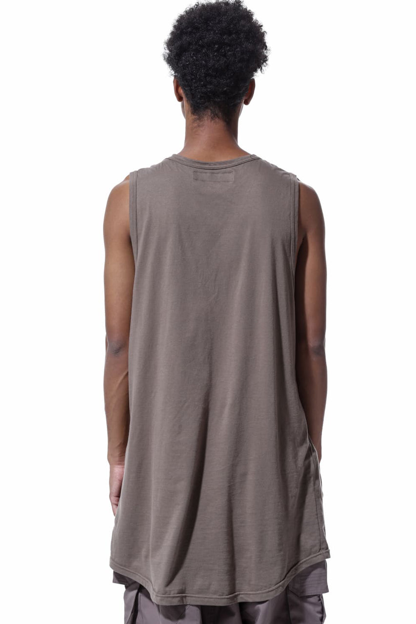 画像をギャラリービューアに読み込む, A.F ARTEFACT LOOSEY LONG TANKTOP (G.BROWN)