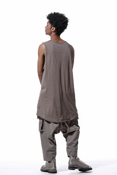 画像をギャラリービューアに読み込む, A.F ARTEFACT LOOSEY LONG TANKTOP (G.BROWN)