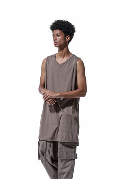 画像をギャラリービューアに読み込む, A.F ARTEFACT LOOSEY LONG TANKTOP (G.BROWN)