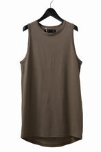 画像をギャラリービューアに読み込む, A.F ARTEFACT LOOSEY LONG TANKTOP (G.BROWN)