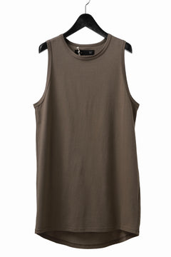 画像をギャラリービューアに読み込む, A.F ARTEFACT LOOSEY LONG TANKTOP (G.BROWN)
