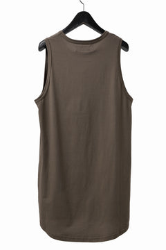 画像をギャラリービューアに読み込む, A.F ARTEFACT LOOSEY LONG TANKTOP (G.BROWN)