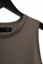 画像をギャラリービューアに読み込む, A.F ARTEFACT LOOSEY LONG TANKTOP (G.BROWN)