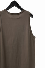 画像をギャラリービューアに読み込む, A.F ARTEFACT LOOSEY LONG TANKTOP (G.BROWN)