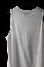 画像をギャラリービューアに読み込む, A.F ARTEFACT LOOSEY LONG TANKTOP (WHITE)