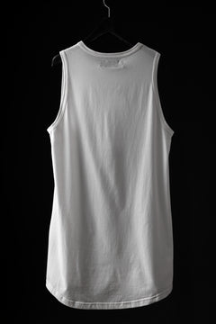 画像をギャラリービューアに読み込む, A.F ARTEFACT LOOSEY LONG TANKTOP (WHITE)