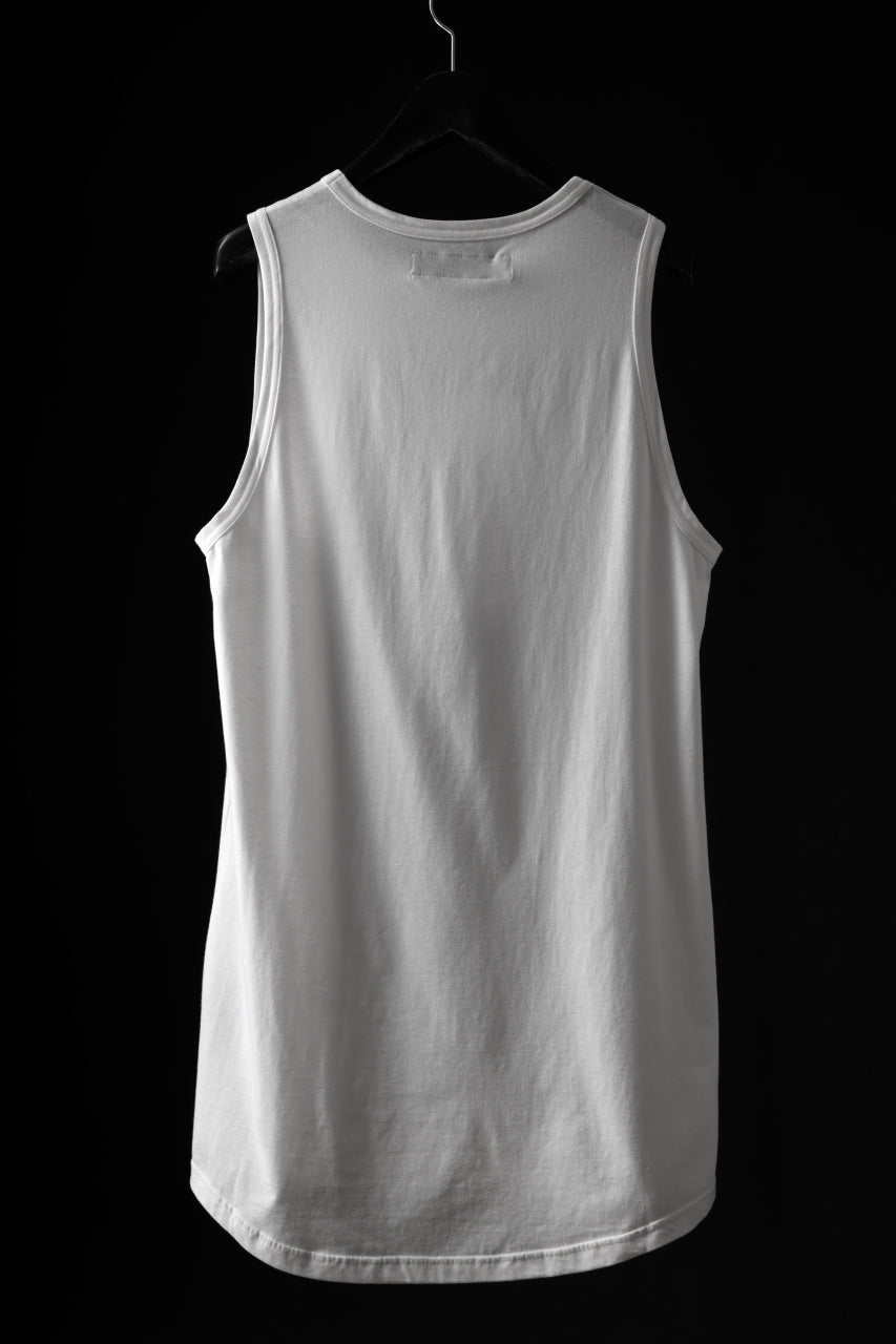 画像をギャラリービューアに読み込む, A.F ARTEFACT LOOSEY LONG TANKTOP (WHITE)