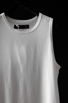 画像をギャラリービューアに読み込む, A.F ARTEFACT LOOSEY LONG TANKTOP (WHITE)