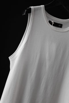 画像をギャラリービューアに読み込む, A.F ARTEFACT LOOSEY LONG TANKTOP (WHITE)