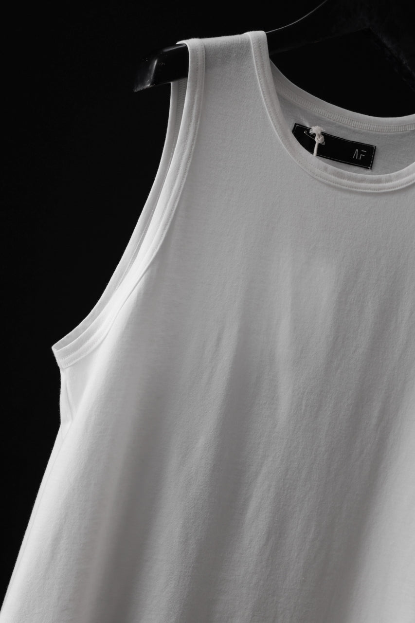 画像をギャラリービューアに読み込む, A.F ARTEFACT LOOSEY LONG TANKTOP (WHITE)