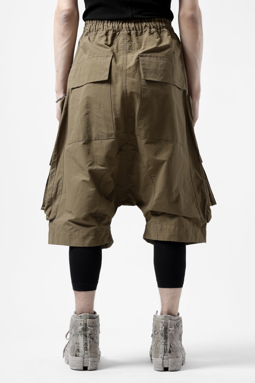 画像をギャラリービューアに読み込む, A.F ARTEFACT RADICAL-ZIP MILITARY SARROUEL SHORTS (BEIGE)
