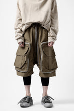 画像をギャラリービューアに読み込む, A.F ARTEFACT RADICAL-ZIP MILITARY SARROUEL SHORTS (BEIGE)