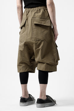 画像をギャラリービューアに読み込む, A.F ARTEFACT RADICAL-ZIP MILITARY SARROUEL SHORTS (BEIGE)