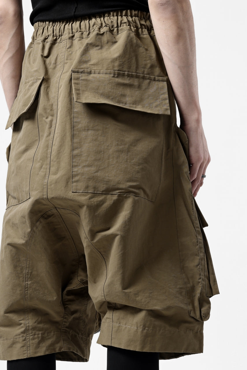 画像をギャラリービューアに読み込む, A.F ARTEFACT RADICAL-ZIP MILITARY SARROUEL SHORTS (BEIGE)