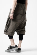 画像をギャラリービューアに読み込む, A.F ARTEFACT RADICAL-ZIP MILITARY SARROUEL SHORTS (KHAKI)