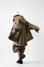 画像をギャラリービューアに読み込む, A.F ARTEFACT OVER SIZED HOODIE BLOUSON (BEIGE)