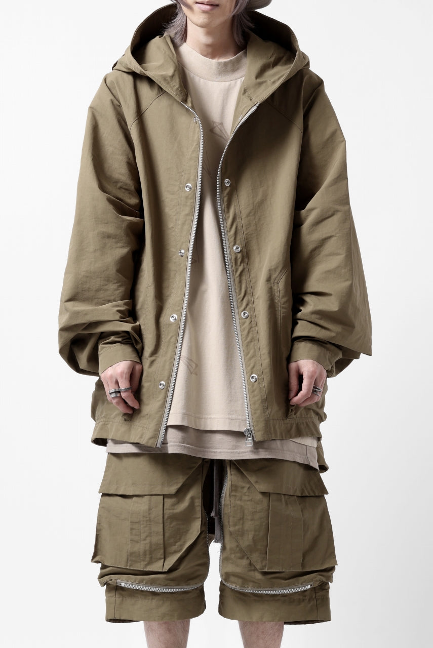 画像をギャラリービューアに読み込む, A.F ARTEFACT OVER SIZED HOODIE BLOUSON (BEIGE)