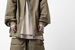 画像をギャラリービューアに読み込む, A.F ARTEFACT OVER SIZED HOODIE BLOUSON (BEIGE)