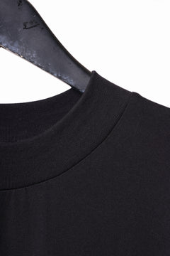 画像をギャラリービューアに読み込む, A.F ARTEFACT THICK-COLLAR BASIC L/S T-SHIRT / TYPE A PRINT (BLACK)