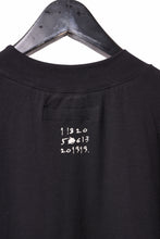 画像をギャラリービューアに読み込む, A.F ARTEFACT THICK-COLLAR BASIC L/S T-SHIRT / TYPE B PRINT (BLACK)
