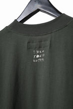画像をギャラリービューアに読み込む, A.F ARTEFACT THICK-COLLAR BASIC L/S T-SHIRT / TYPE A PRINT (KHAKI)