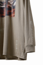 画像をギャラリービューアに読み込む, A.F ARTEFACT THICK-COLLAR BASIC L/S T-SHIRT / TYPE A PRINT (BEIGE)