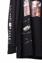画像をギャラリービューアに読み込む, A.F ARTEFACT THICK-COLLAR BASIC L/S T-SHIRT / TYPE A PRINT (BLACK)