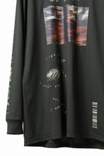 画像をギャラリービューアに読み込む, A.F ARTEFACT THICK-COLLAR BASIC L/S T-SHIRT / TYPE A PRINT (KHAKI)