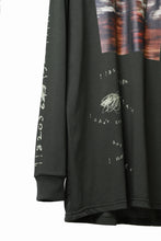 画像をギャラリービューアに読み込む, A.F ARTEFACT THICK-COLLAR BASIC L/S T-SHIRT / TYPE A PRINT (KHAKI)