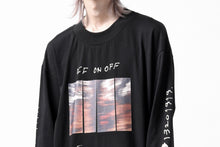 画像をギャラリービューアに読み込む, A.F ARTEFACT THICK-COLLAR BASIC L/S T-SHIRT / TYPE A PRINT (BLACK)