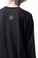 画像をギャラリービューアに読み込む, A.F ARTEFACT THICK-COLLAR BASIC L/S T-SHIRT / TYPE B PRINT (BLACK)