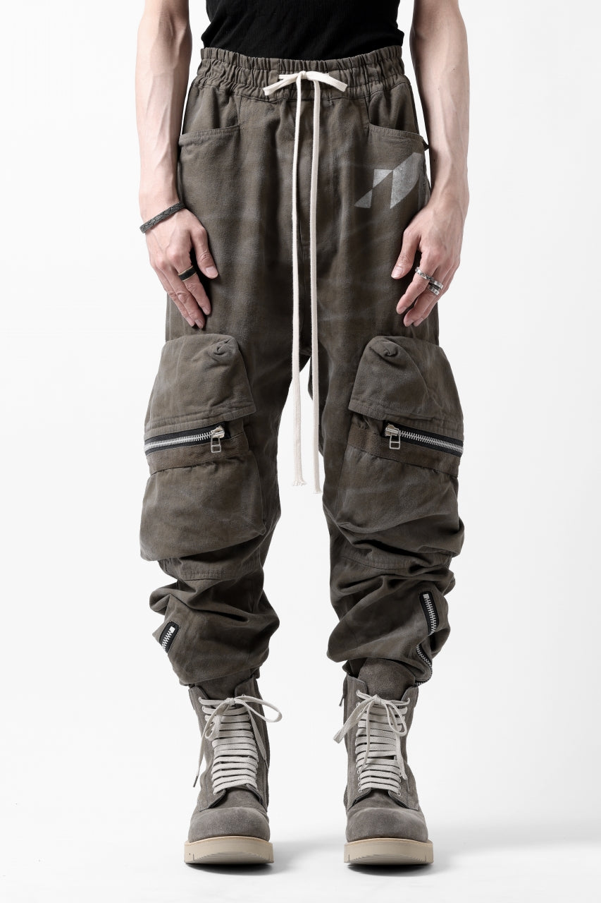 画像をギャラリービューアに読み込む, A.F ARTEFACT exclusive RUGGED CARGO PANTS  / VINTAGE DYED (KHAKI)