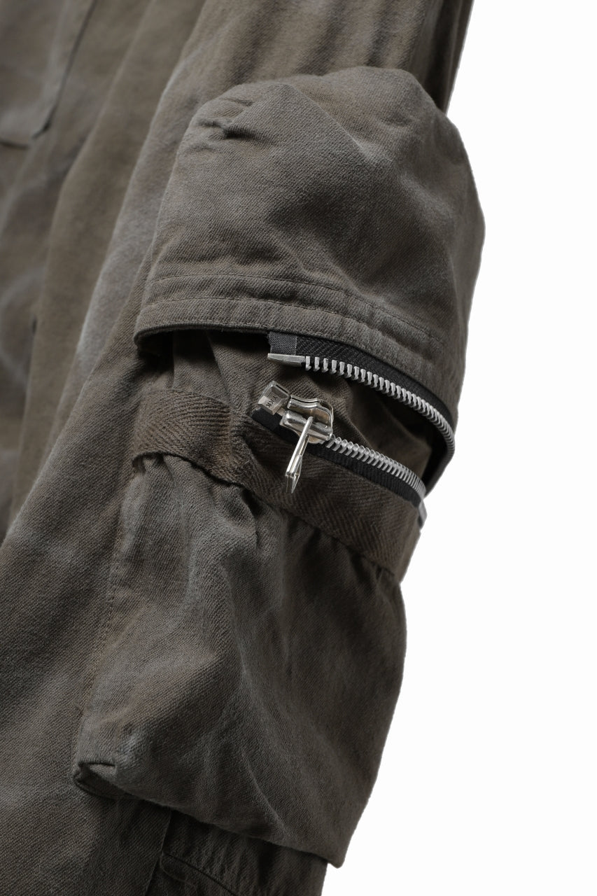 画像をギャラリービューアに読み込む, A.F ARTEFACT RUGGED CARGO PANTS / VINTAGE DYED (KHAKI)