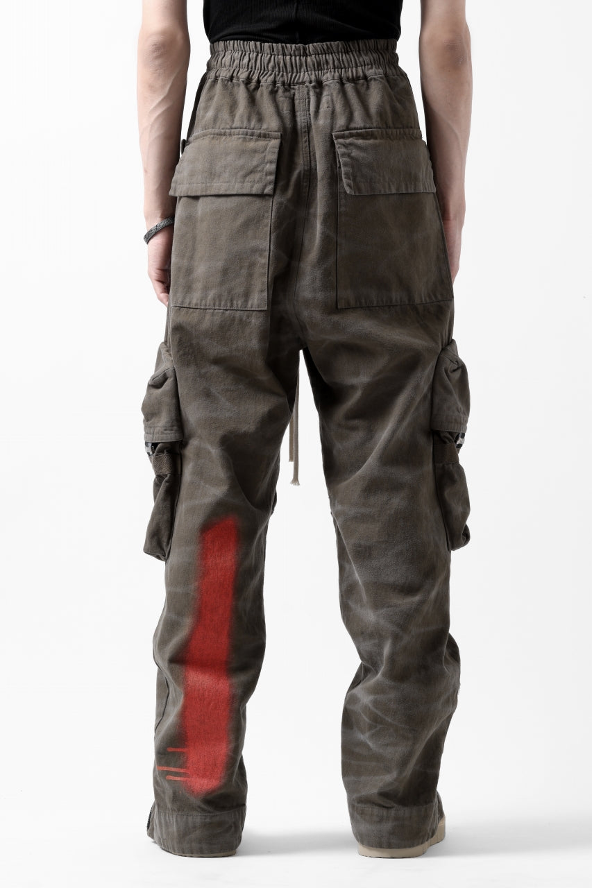 画像をギャラリービューアに読み込む, A.F ARTEFACT RUGGED CARGO PANTS / VINTAGE DYED (KHAKI)