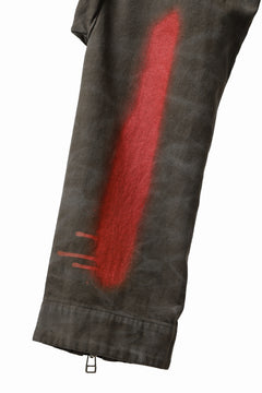 画像をギャラリービューアに読み込む, A.F ARTEFACT RUGGED CARGO PANTS / VINTAGE DYED (KHAKI)