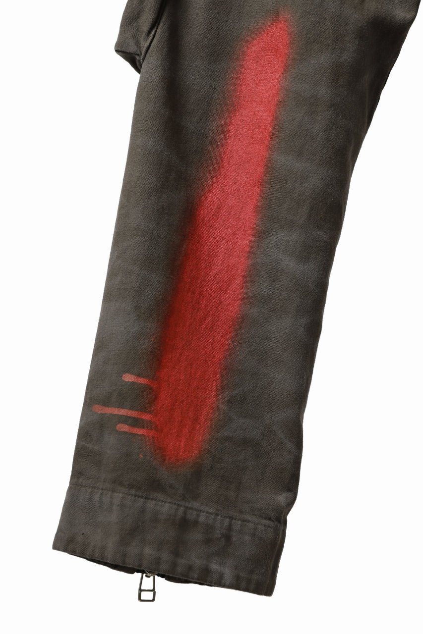 画像をギャラリービューアに読み込む, A.F ARTEFACT RUGGED CARGO PANTS / VINTAGE DYED (KHAKI)