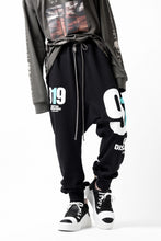 画像をギャラリービューアに読み込む, A.F ARTEFACT 919 SARROUEL EASY PANTS / MEDIUM SWEAT (BLACK x MINT)